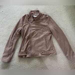 Market & Spruce Suede Jacket